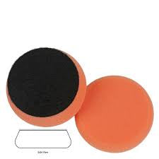 Lake Country: 2” Orange Medium Cut Foam Pad pqte 2