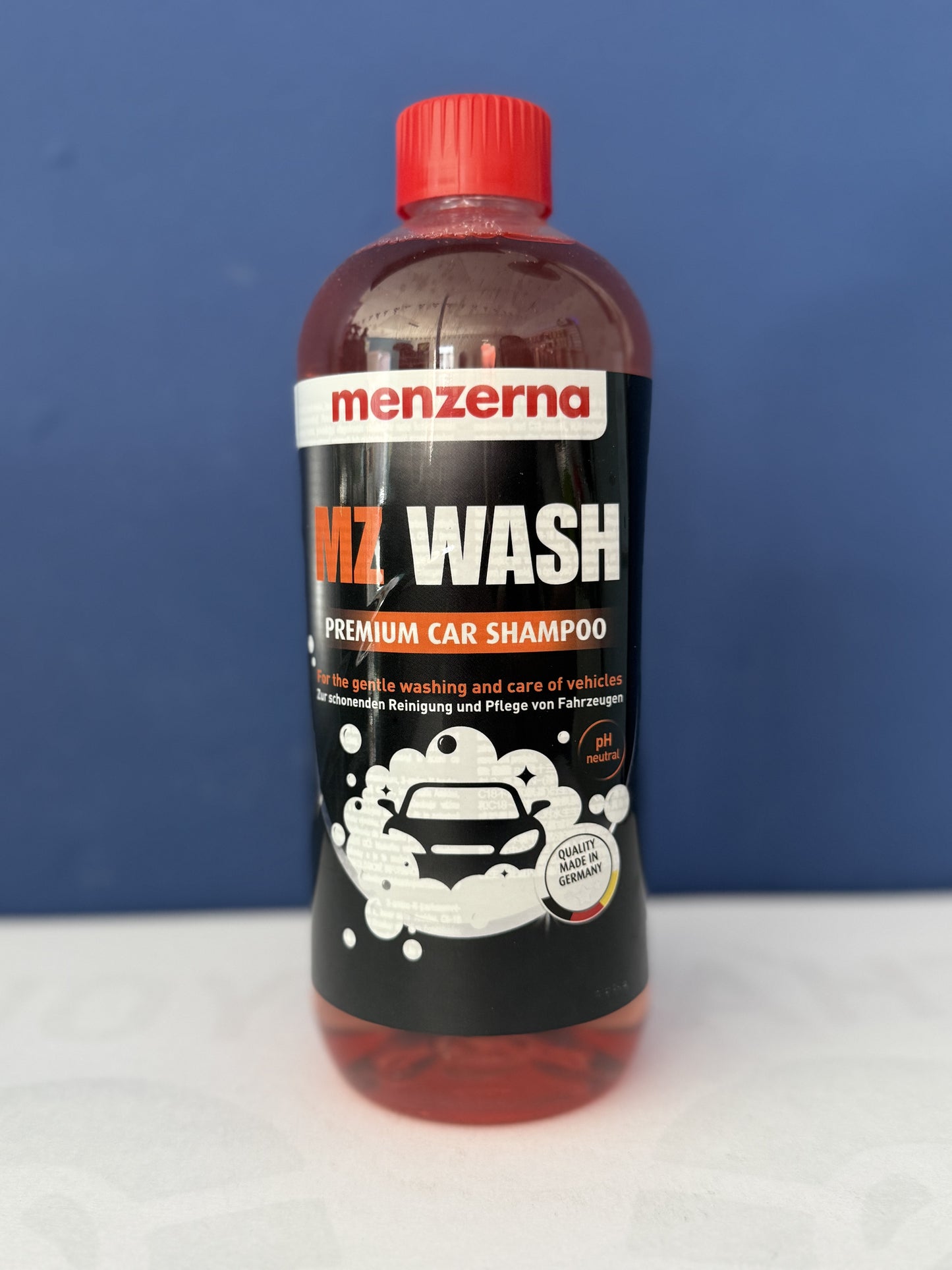 Menzerna: MZ wash, Premium car shampoo