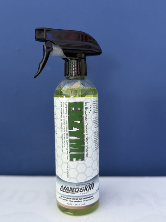 Nanoskin: enzyme cleaner