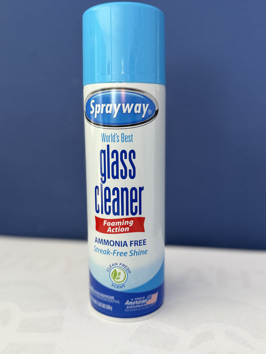 Spray way: glass cleaner