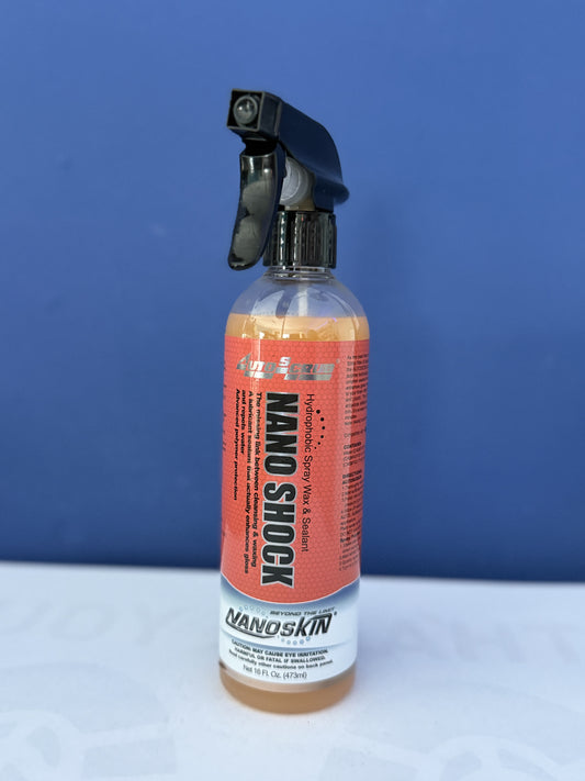 Nanoskin: hydrophobic spray wax and sealant