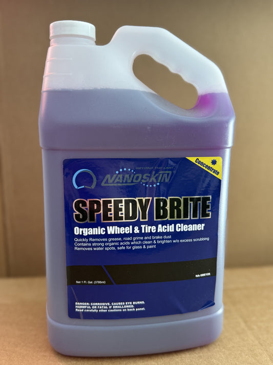 Nanoskin: Speedy Brite organic wheel & tire acid cleaner GL